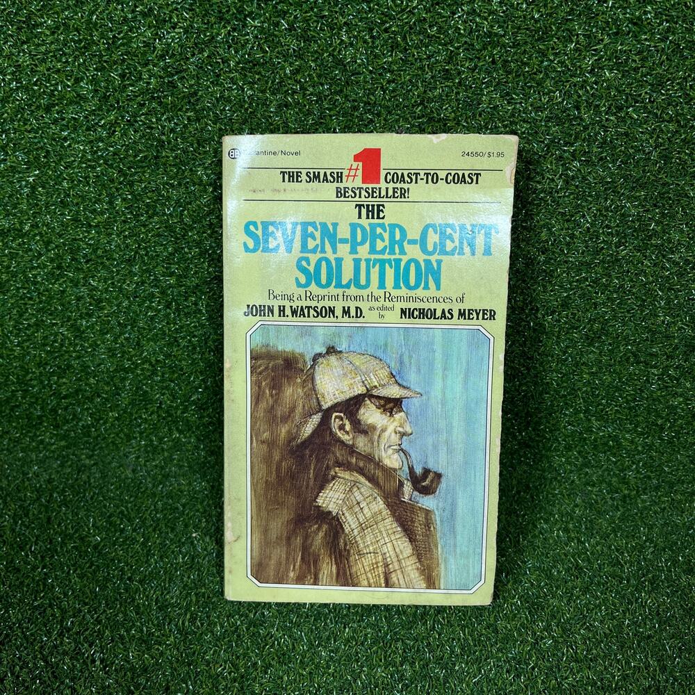 The Seven-Per-Cent Solution by Nicholas Meyer 1975 Vintage